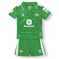 Koszulka piłkarska Real Betis Strój wyjazdowy dla dzieci 2023-24 tanio Krótki Rękaw (+ Krótkie spodenki)